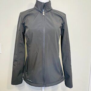 Eddie Bauer Softshell fleece lined rain jacket - Womens size small